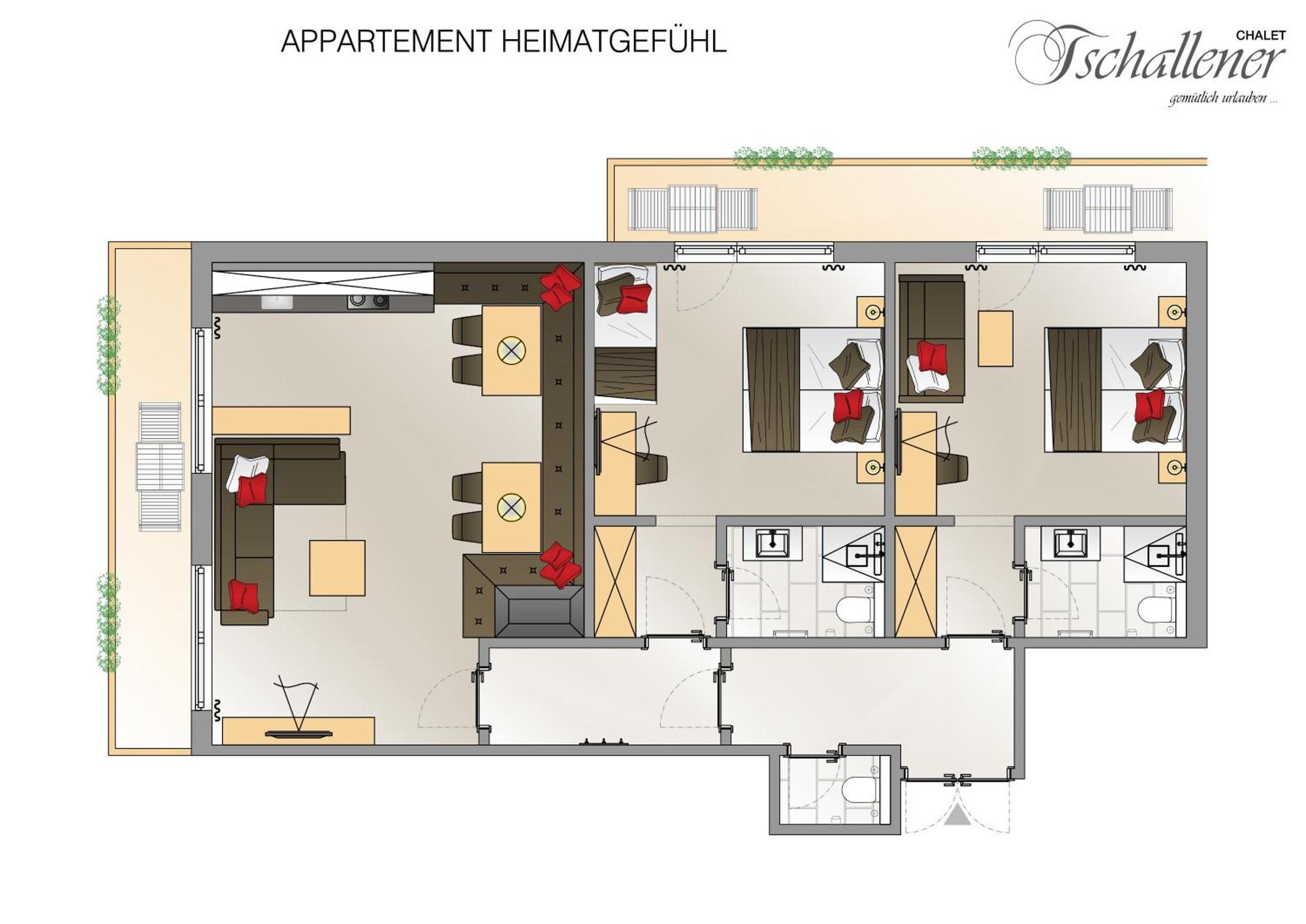 Chalet Tschallener Ried im Oberinntal Bagian luar foto